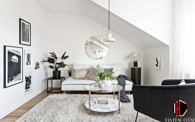 sơn nhà màu trắng hợp với tuổi tân hợi