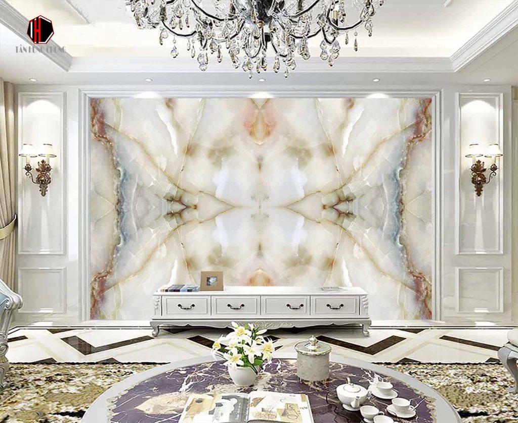 Báo Giá Thi Công Tấm Nhựa Giả Đá | Tấm pvc vân đá Ốp Tường Bao Nhiêu Tiền 1M2 38 DLS 029