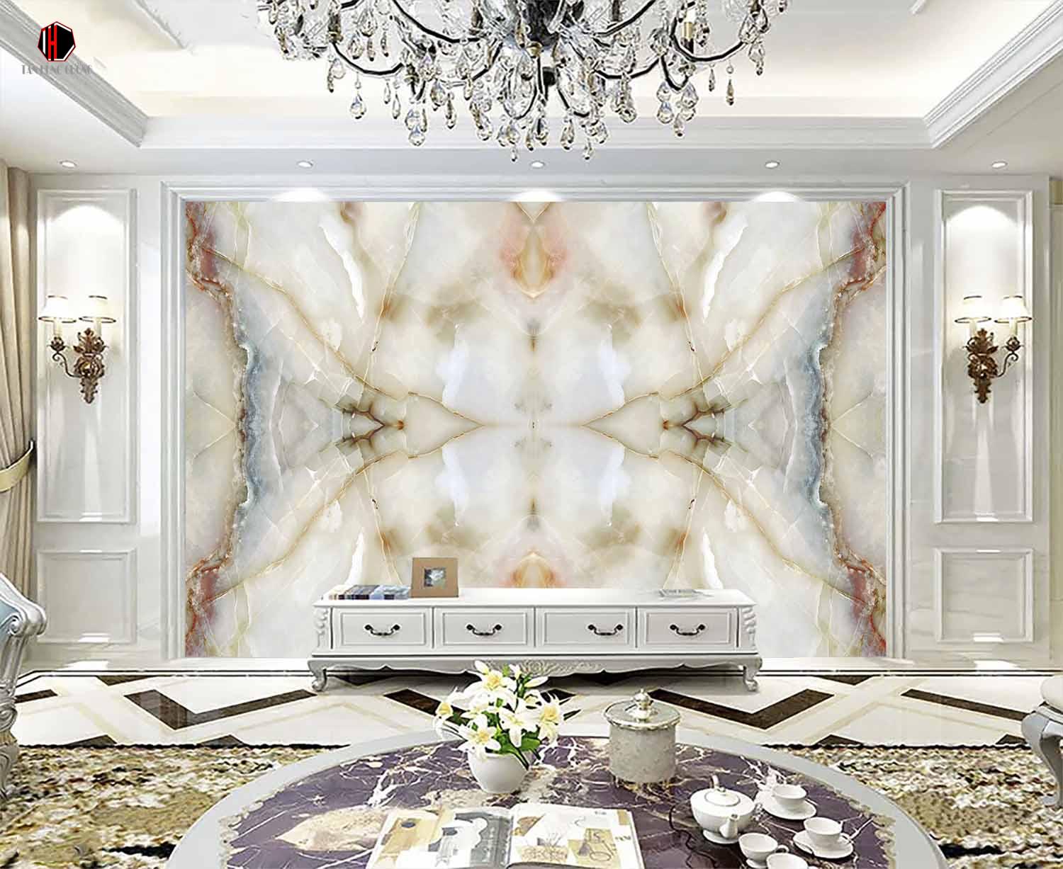 Top 50+ Mẫu Tấm pvc vân đá đối xứng đẹp nhất 2024 32 DLS 029