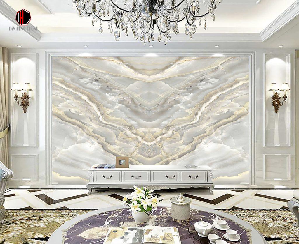 Báo Giá Thi Công Tấm Nhựa Giả Đá | Tấm pvc vân đá Ốp Tường Bao Nhiêu Tiền 1M2 39 DLS 031