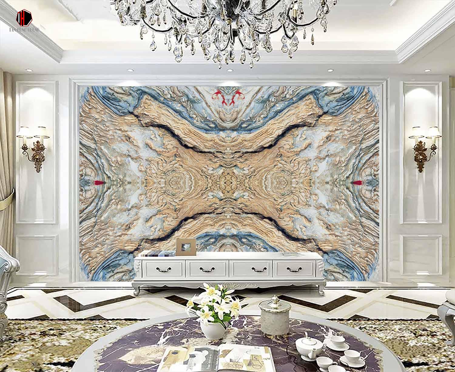 Top 50+ Mẫu Tấm pvc vân đá đối xứng đẹp nhất 2024 35 DLS 034