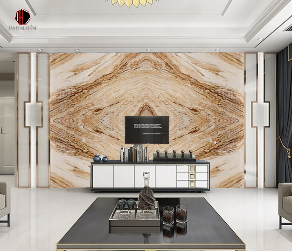 Báo Giá Thi Công Tấm Nhựa Giả Đá | Tấm pvc vân đá Ốp Tường Bao Nhiêu Tiền 1M2 34 TG0211