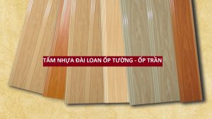 Giá tấm nhựa ốp tường, Trần nhựa Đài Loan bao nhiêu tiền 1m2 71 tam nhua op tuong dai loan 20 cm 1