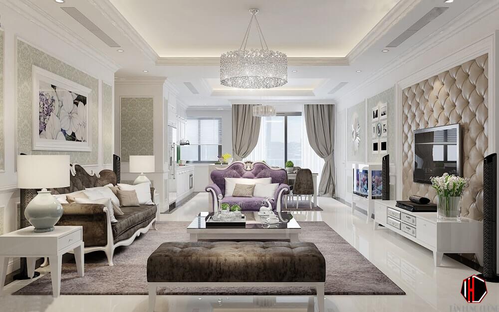 Mẫu thiết kế nội thất đẹp - Hiện đại - Báo Giá Thiết Kế Nội Thất Cao Cấp 4 noi that phong khach cao cap