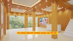 Địa Chỉ Mua Tấm ốp tường nhựa Pvc Nano | Nhựa giả đá - Nhựa Giả Gỗ ốp tường tại Tây Hồ 80 mau nhua op tuong tay ho 14 1