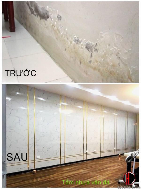 Báo Giá Thi Công Tấm Nhựa Giả Đá | Tấm pvc vân đá Ốp Tường Bao Nhiêu Tiền 1M2 66 phu kien phao chi tam van da 28