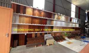 Báo giá Tấm nhựa Pvc tại Nam Định - Tấm Lam Nhựa - Tấm PVC Vân Đá - Tấm Nano Giả gỗ 99 thi cong op tuong nhua tai nam dinh 12