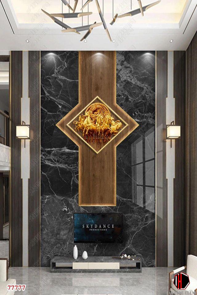 Báo Giá Thi Công Tấm Nhựa Giả Đá | Tấm pvc vân đá Ốp Tường Bao Nhiêu Tiền 1M2 58 thi cong tam nhua gia da 1