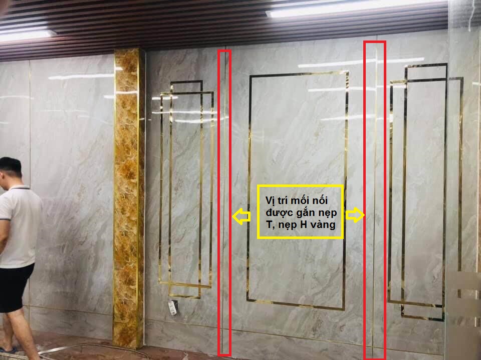 Báo Giá Thi Công Tấm Nhựa Giả Đá | Tấm pvc vân đá Ốp Tường Bao Nhiêu Tiền 1M2 15 thi cong tam nhua gia da 11 1