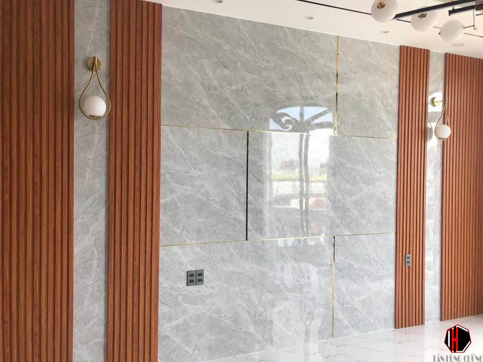 Báo Giá Thi Công Tấm Nhựa Giả Đá | Tấm pvc vân đá Ốp Tường Bao Nhiêu Tiền 1M2 53 thi cong tam nhua gia da 15