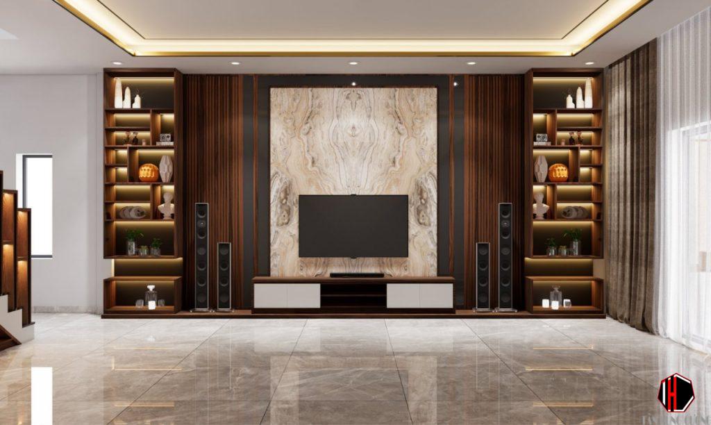 Báo Giá Thi Công Tấm Nhựa Giả Đá | Tấm pvc vân đá Ốp Tường Bao Nhiêu Tiền 1M2 60 thi cong tam nhua gia da 2