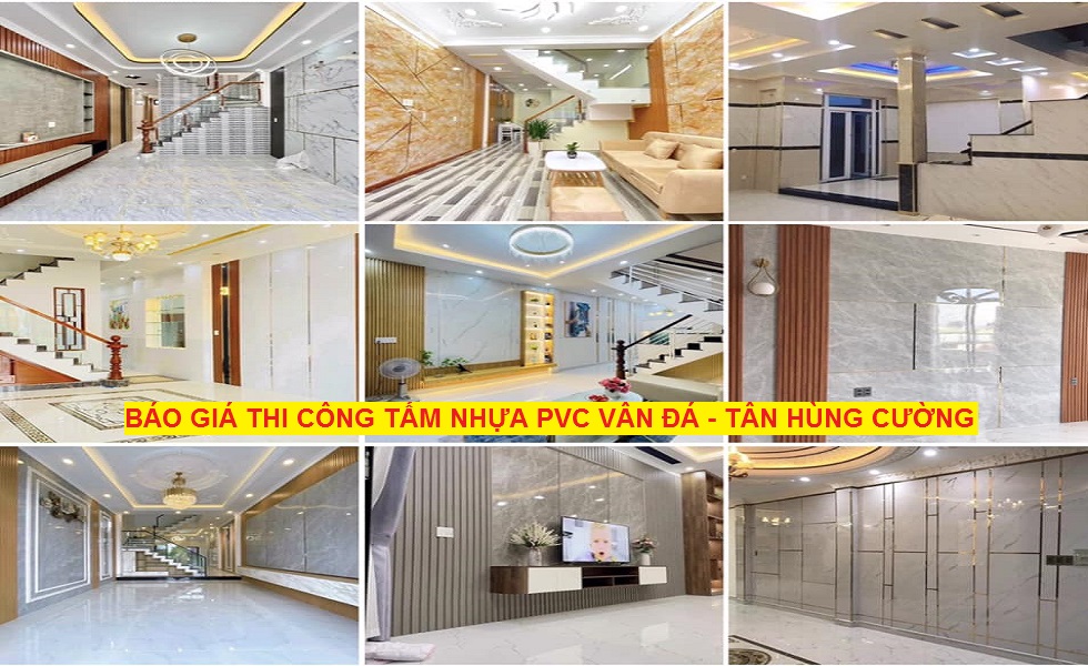 Báo Giá Thi Công Tấm Nhựa Giả Đá | Tấm pvc vân đá Ốp Tường Bao Nhiêu Tiền 1M2 4 Sản phẩm được đánh giá cao trên thị trường hiện nay