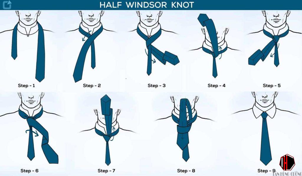 Hướng dẫn 4 cách thắt cà vạt nổi tiếng nhất mọi thời đại