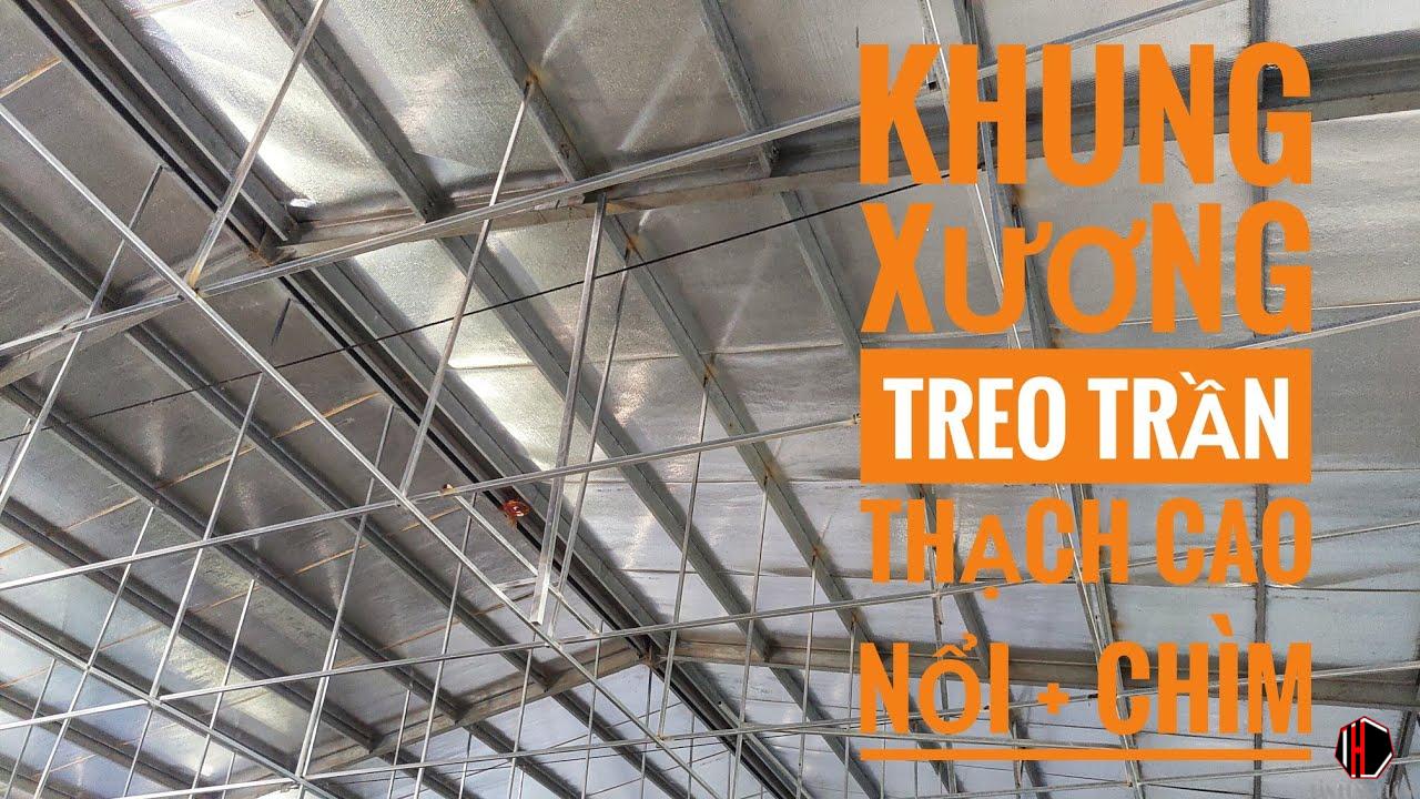 Tiêu chuẩn khoảng cách khung xương vách thạch cao