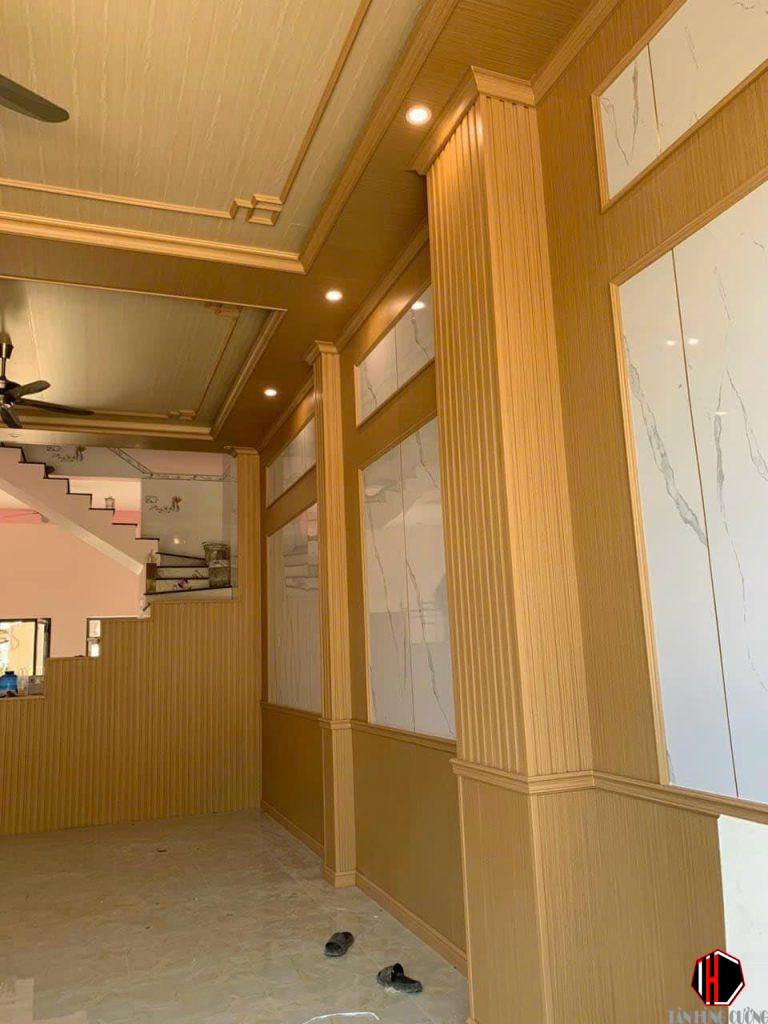 Thi công tấm nhựa ốp tường tại Đà Nẵng Tổng quan, loại tấm và lợi ích 17 tam nhua op tuong da nang 2